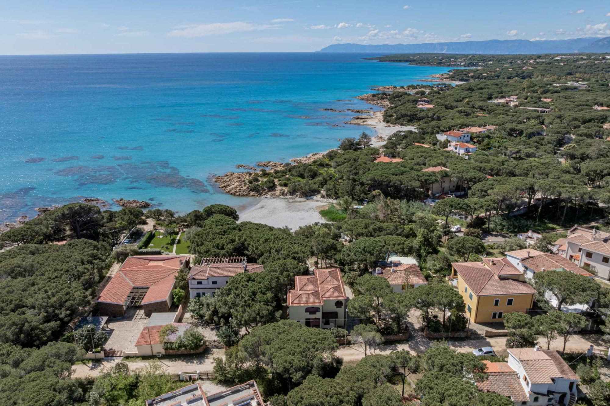 Casa Donatella, In Riva Al Mare! Villa Cala Liberotto Eksteriør billede